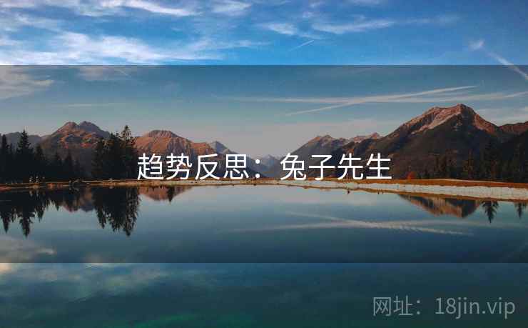 趋势反思：兔子先生