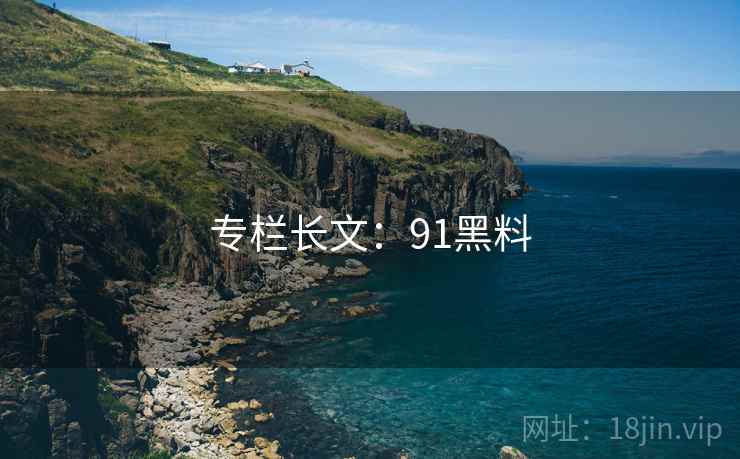 专栏长文:91黑料 专栏长文:91黑料